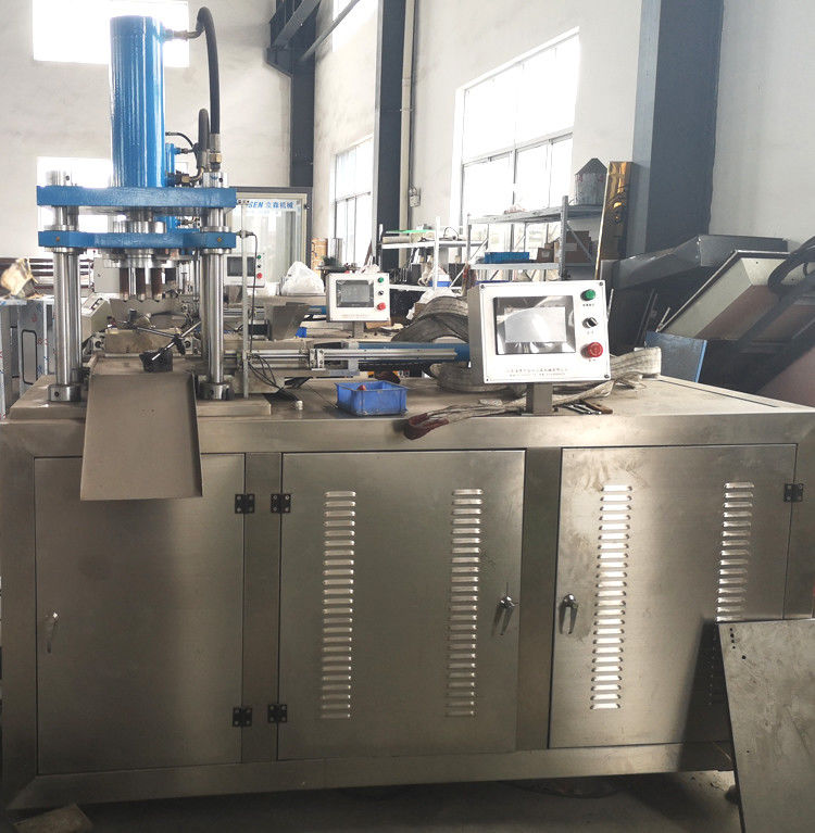 Automatic Electronic Ceramic Tablet Press Machine / Hydraulic Press With PLC / Powder Forming Machine